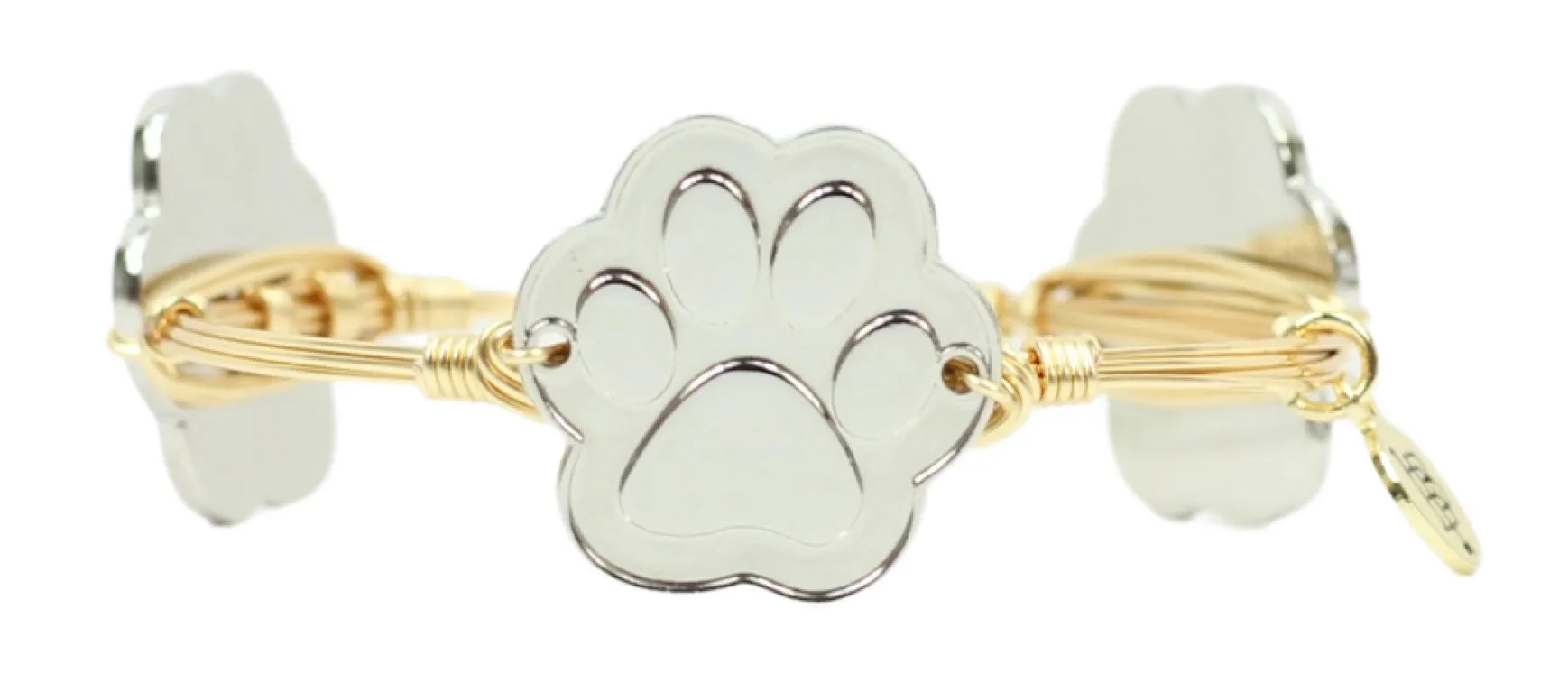 The Paw Print Bangle sold by Bourbon and Bowties product image thumbnail 3