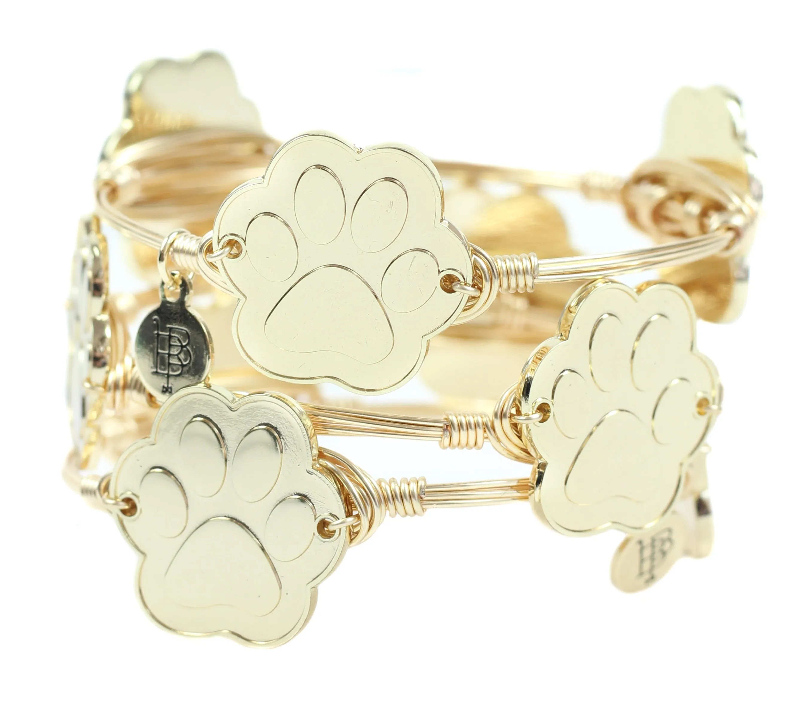 The Paw Print Bangle sold by Bourbon and Bowties product image thumbnail 2