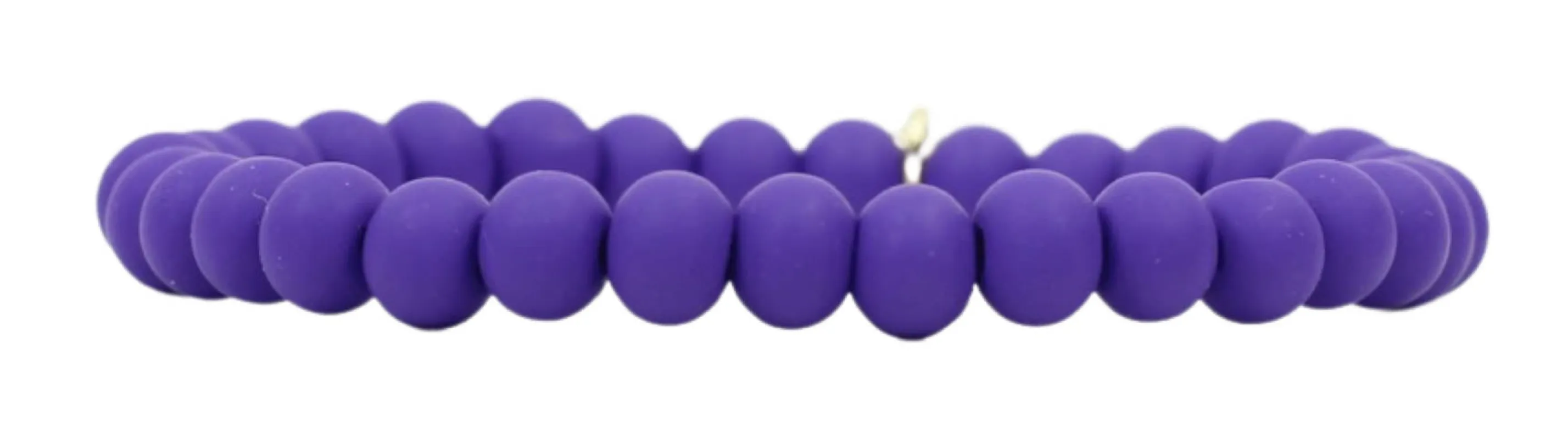 Stacker Stretch Bracelet - Purple Vinyl sold by Bourbon and Bowties