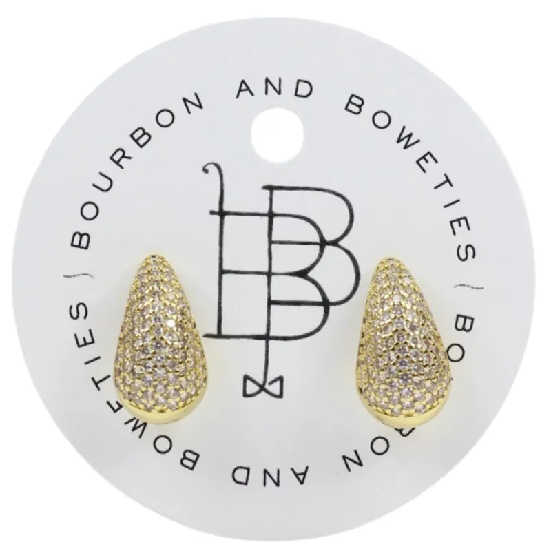 The Pave Rollins Earring sold by Bourbon and Bowties