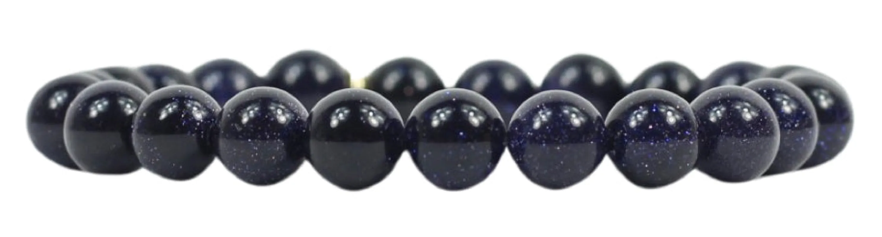 Stacker Stretch Bracelet - Navy Sandstone sold by Bourbon and Bowties