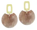 The Leighton Earring - Mocha sold by Bourbon and Bowties