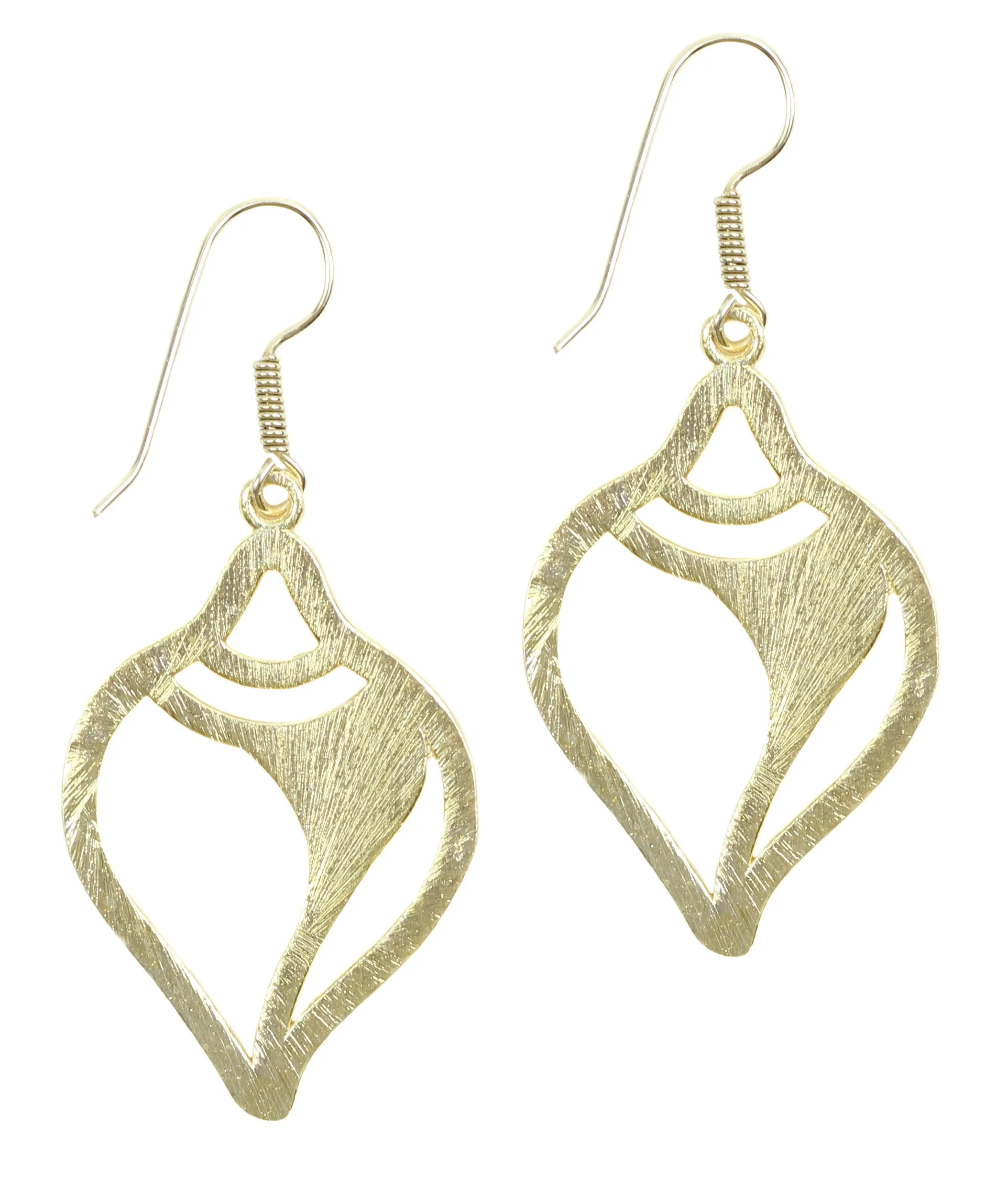 The Gold Sea Shell Earring sold by Bourbon and Bowties