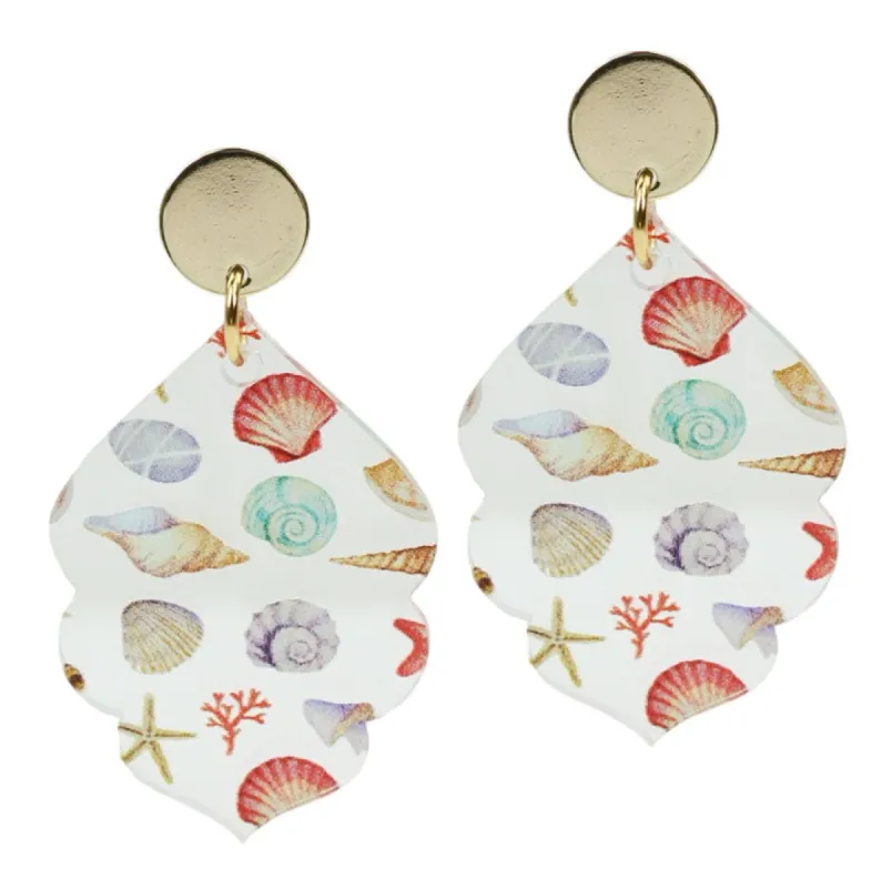 Sea Shell Earring sold by Bourbon and Bowties