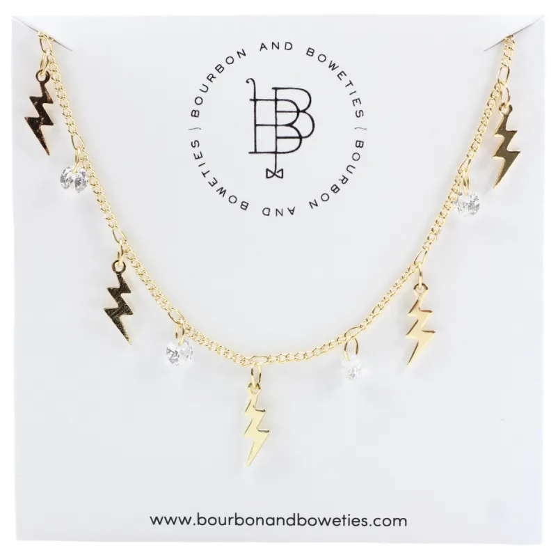 Lightning Chain Necklace sold by Bourbon and Bowties