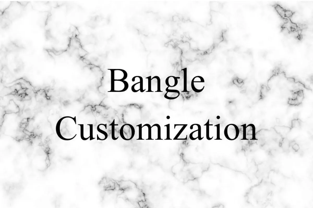 Bangle Customization sold by Bourbon and Bowties