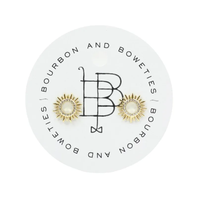 The Alexi Stud Earring sold by Bourbon and Bowties