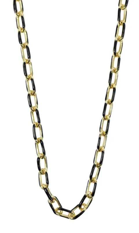 The Lennox Necklace - Black sold by Bourbon and Bowties