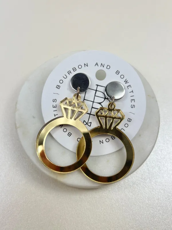 707 Earring sold by Bourbon and Bowties