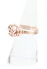 Rose Gold Metallic Ring sold by Bourbon and Bowties