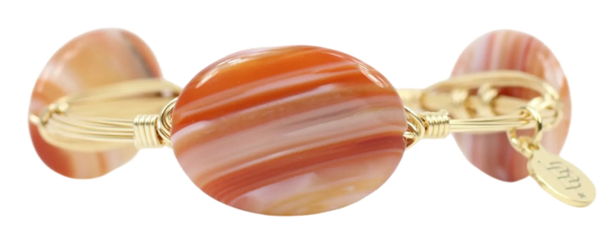 The Penny Bangle Bracelet sold by Bourbon and Bowties