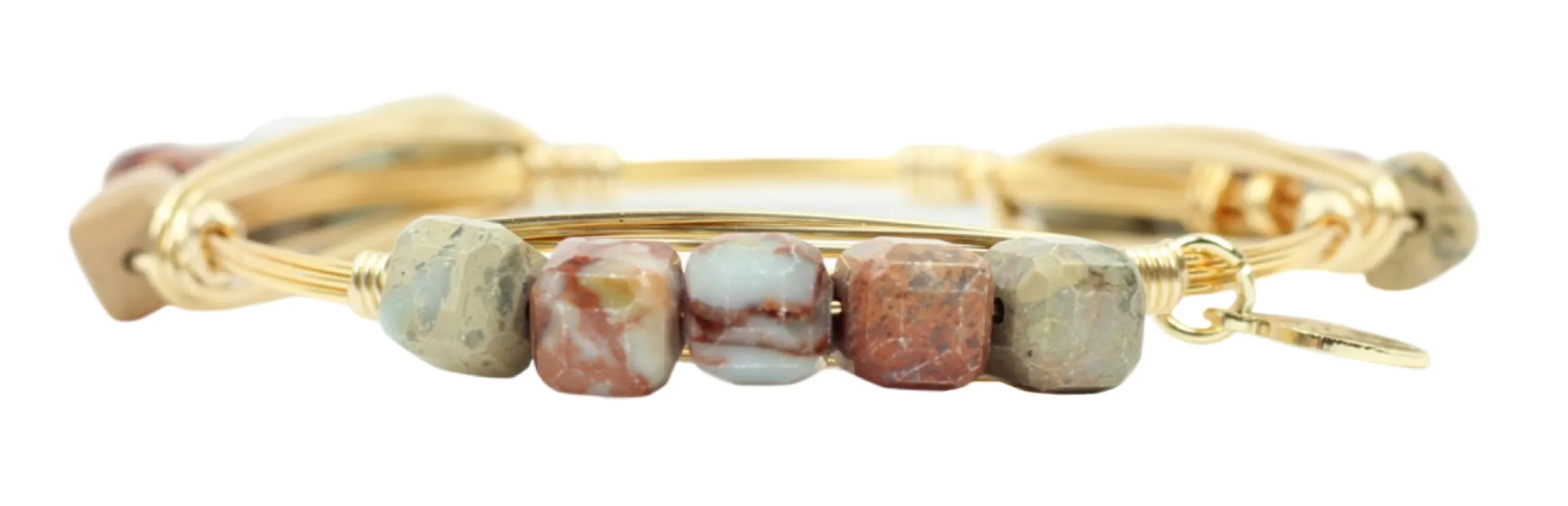 The Dallas Bangle Bracelet sold by Bourbon and Bowties