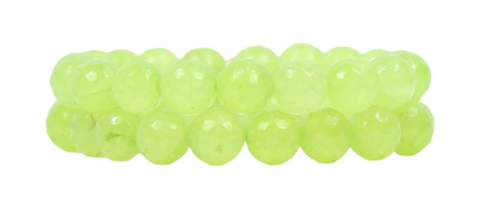 129 Green BOGO Stacker Stretch Bracelet sold by Bourbon and Bowties