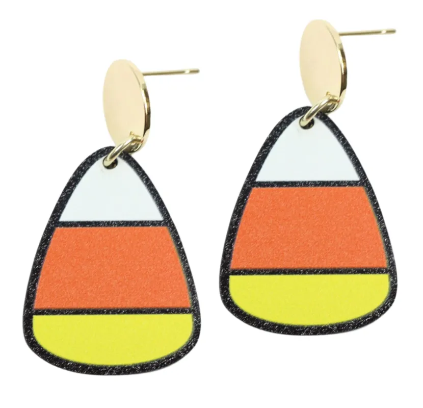 The Candy Corn Earring sold by Bourbon and Bowties