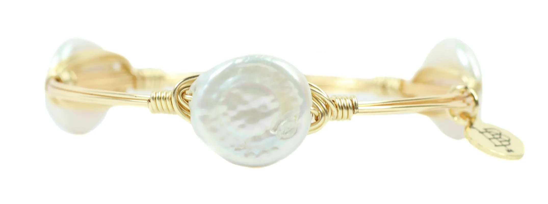 The Amelie Bangle Bracelet sold by Bourbon and Bowties