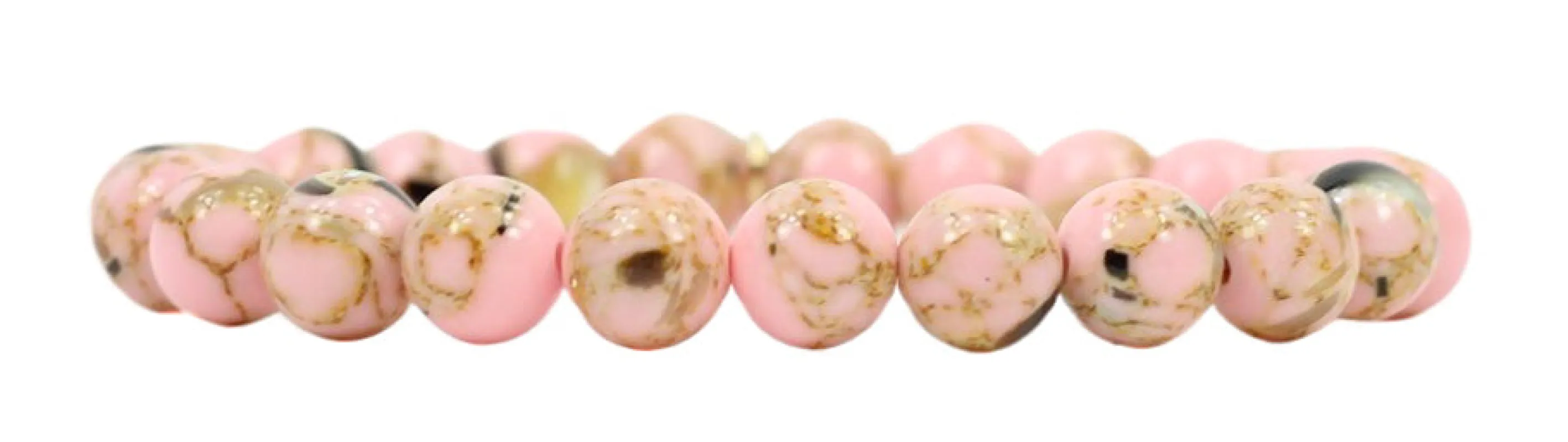 Stacker Stretch Bracelet - Pink Shell sold by Bourbon and Bowties