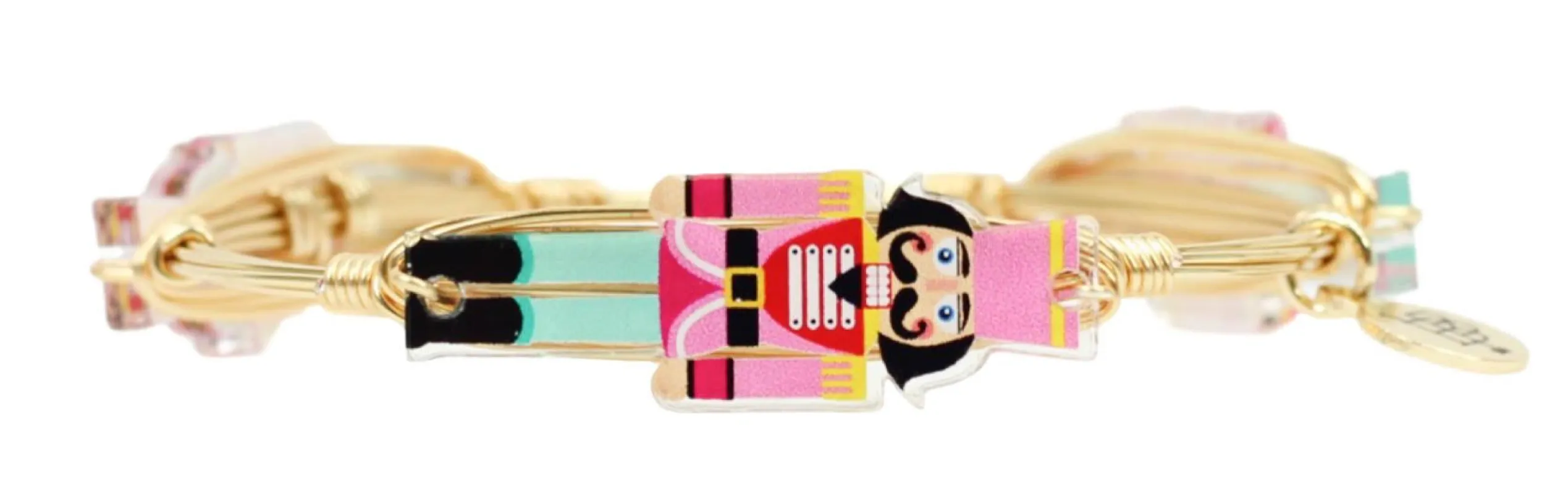 The Nutcracker Bangle Bracelet - Pink sold by Bourbon and Bowties