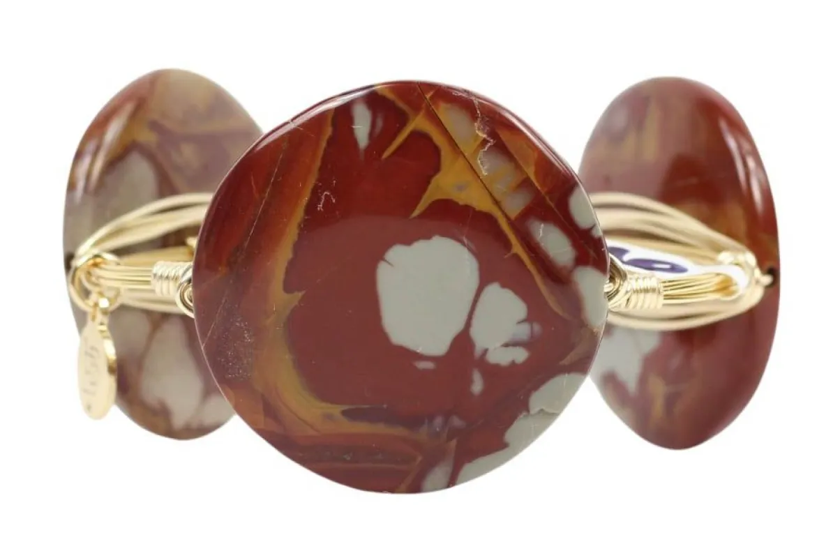 Fall Fire Bangle Bracelet sold by Bourbon and Bowties