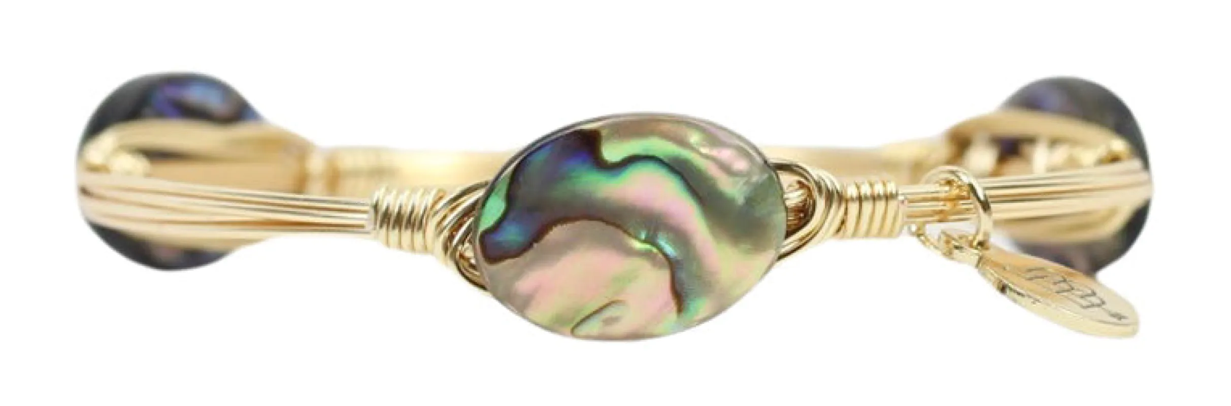 The Abby Bangle Bracelet sold by Bourbon and Bowties