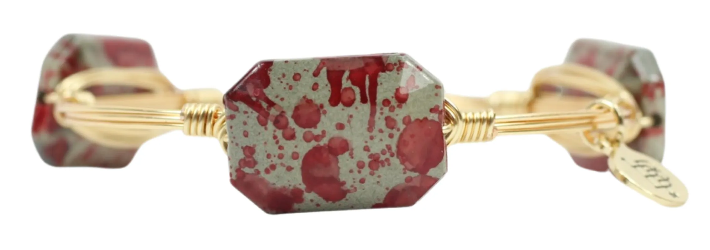 The Frankie Bangle Bracelet sold by Bourbon and Bowties