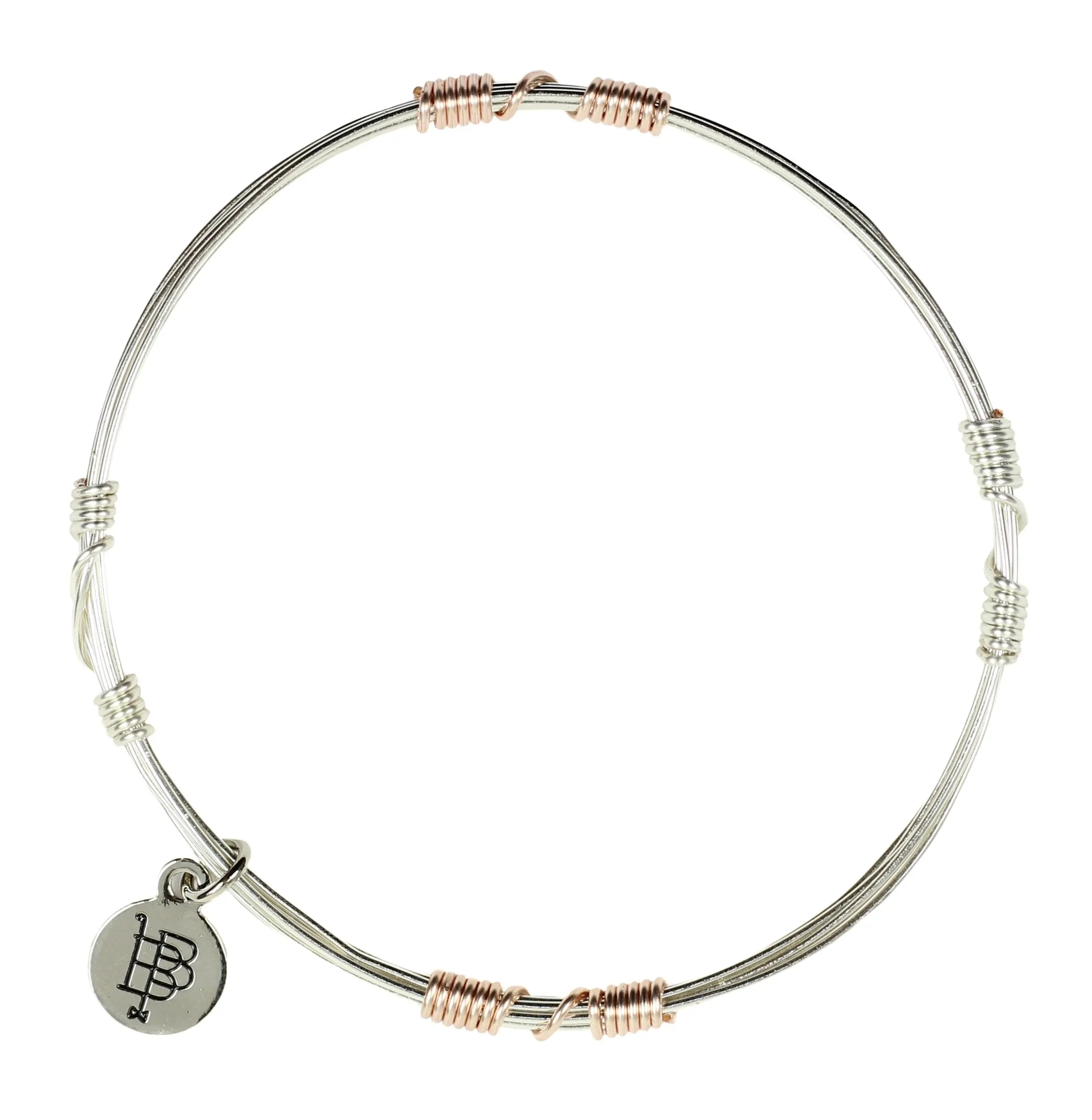 Mixed Metal Bangle Stacker sold by Bourbon and Bowties product image thumbnail 3