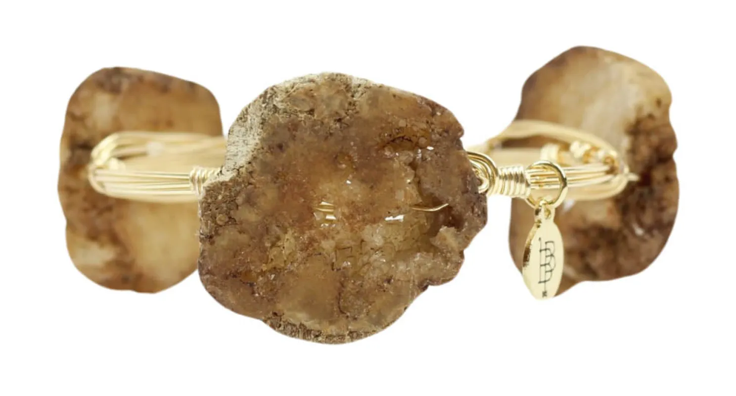 The Rocco Bangle Bracelet sold by Bourbon and Bowties