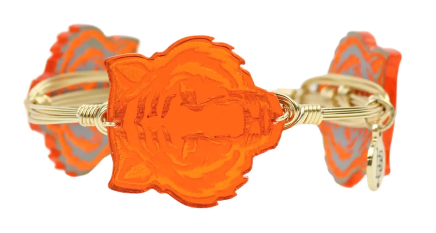 Tiger Bangle Bracelet - Orange sold by Bourbon and Bowties