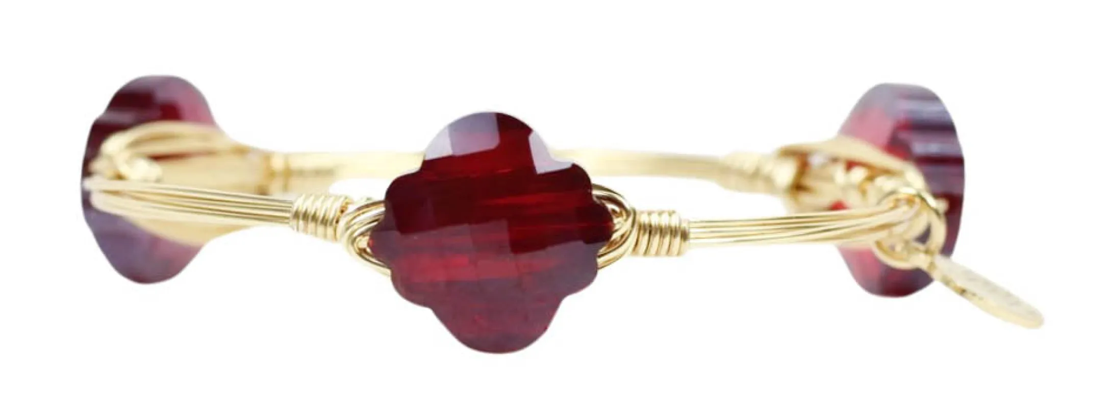 The Rosa Bangle Bracelet sold by Bourbon and Bowties