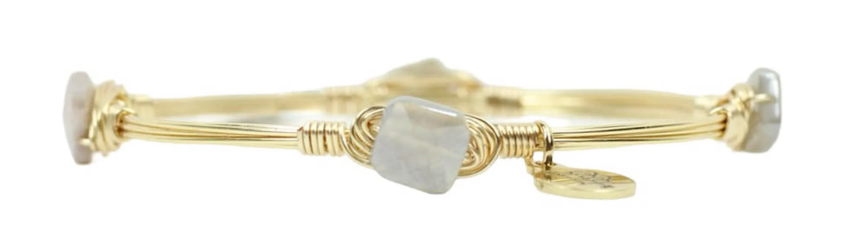 The Reese Bangle Bracelet made by Bourbon and Bowties