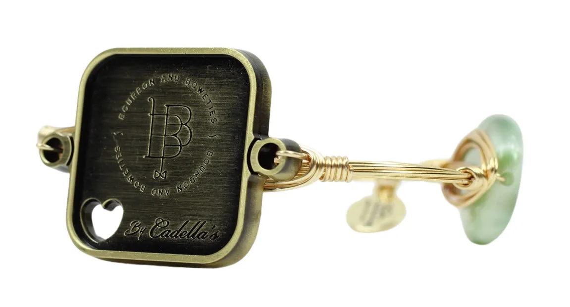 Cadella's xx Bourbon and Boweties Single Photo Tile Bangle - Mint sold by Bourbon and Bowties product image thumbnail 2