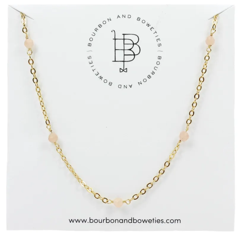 The Phoebe Necklace sold by Bourbon and Bowties