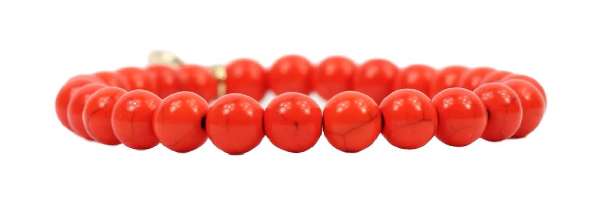 Stacker Stretch Bracelet - Orange sold by Bourbon and Bowties