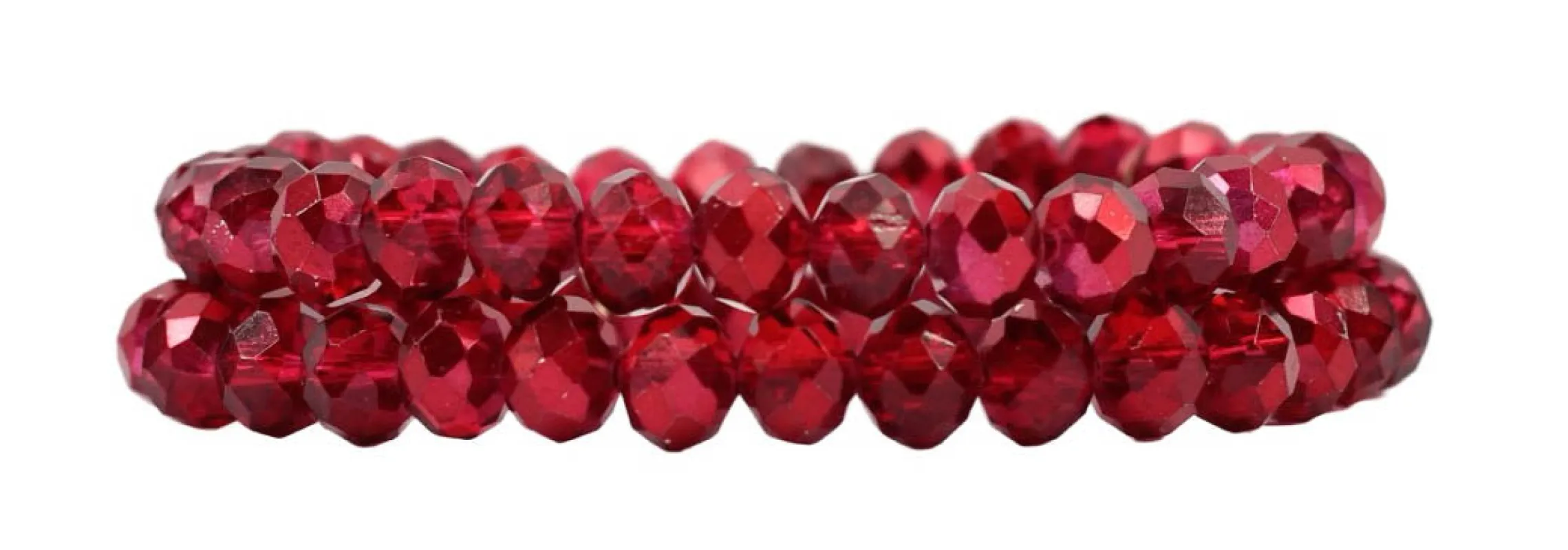 Vampire Red BOGO Stacker Stretch Bracelet sold by Bourbon and Bowties