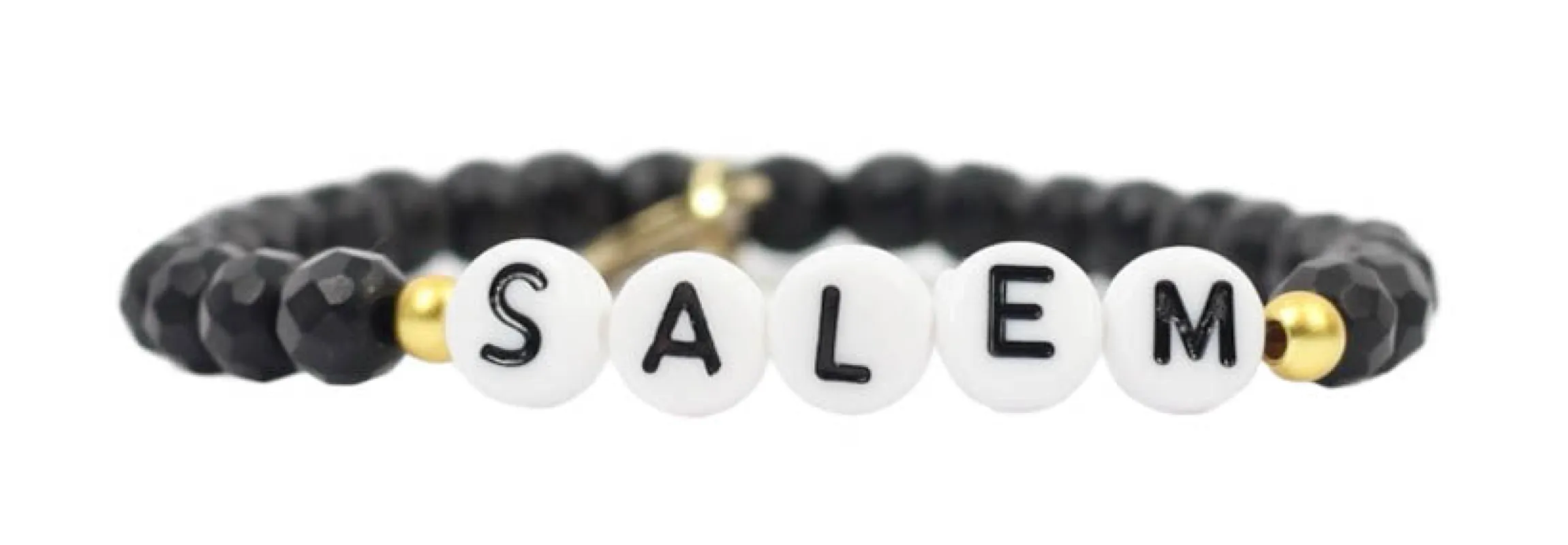 Salem Stacker Stretch Bracelet sold by Bourbon and Bowties