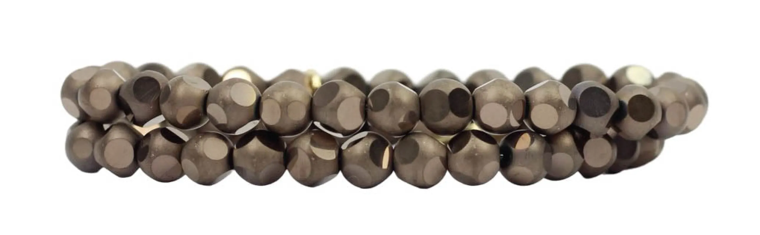 BOGO Brown Disco Stacker Stretch Bracelet sold by Bourbon and Bowties