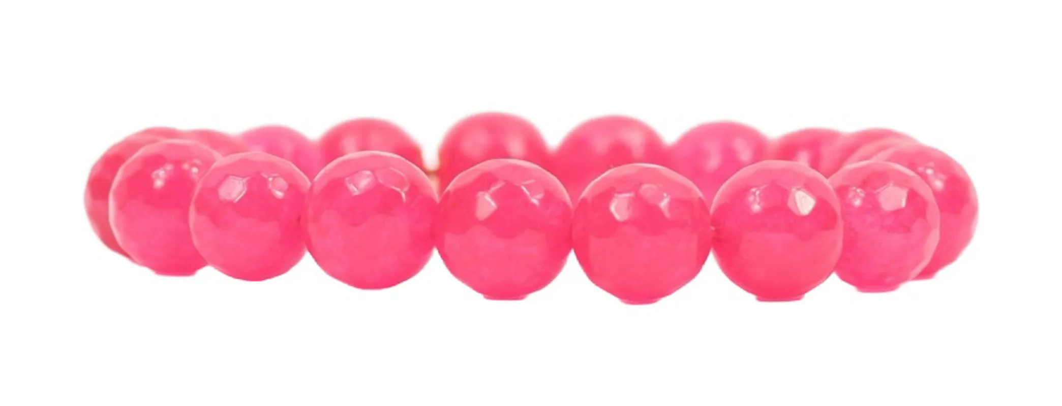 Stacker Stretch Bracelet - Pink Agate sold by Bourbon and Bowties
