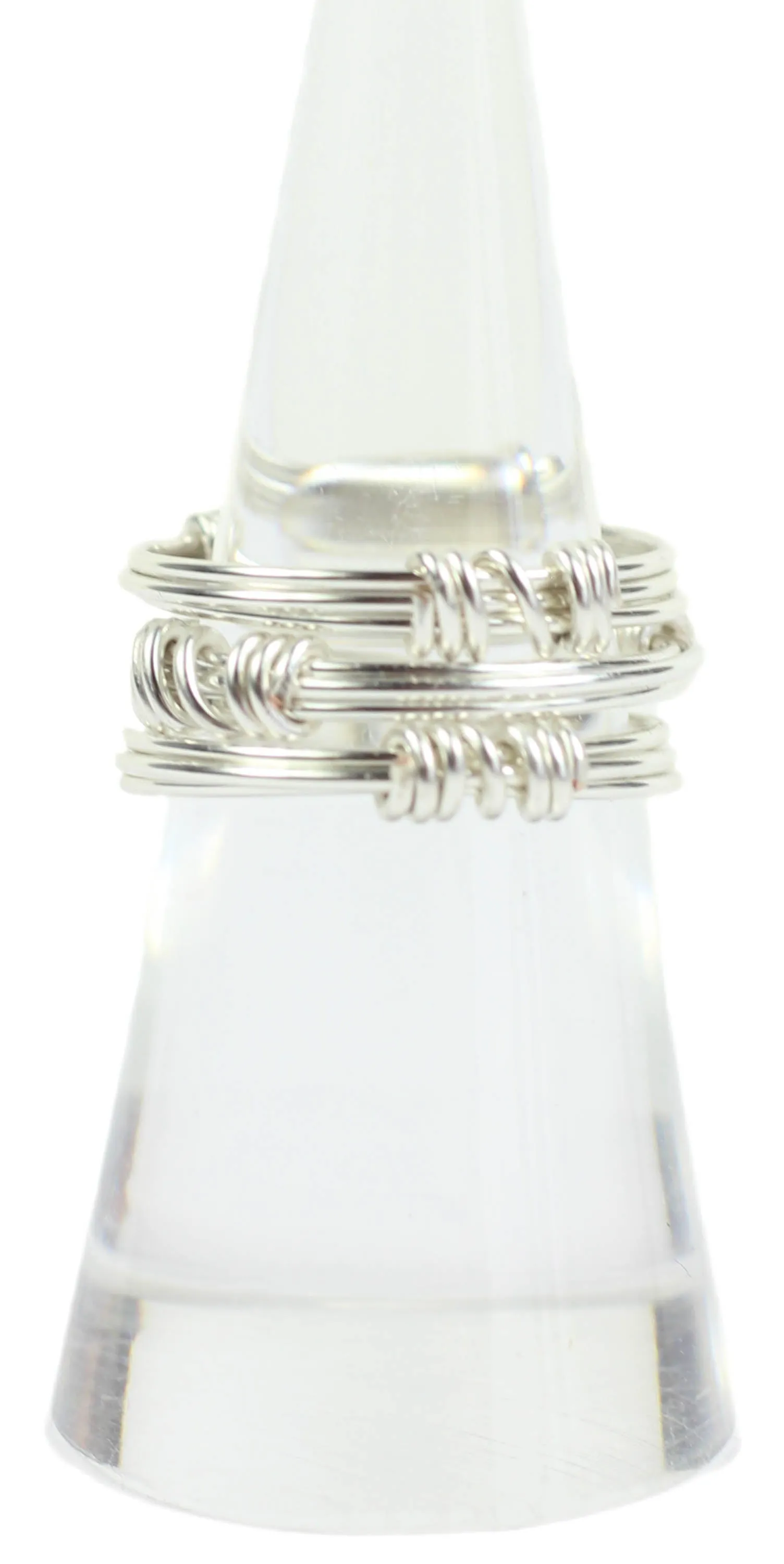 Silver Stackable Ring Set sold by Bourbon and Bowties product image thumbnail 2