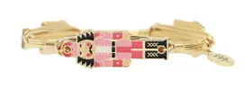 The Nutcracker Bangle Bracelet - Pink sold by Bourbon and Bowties