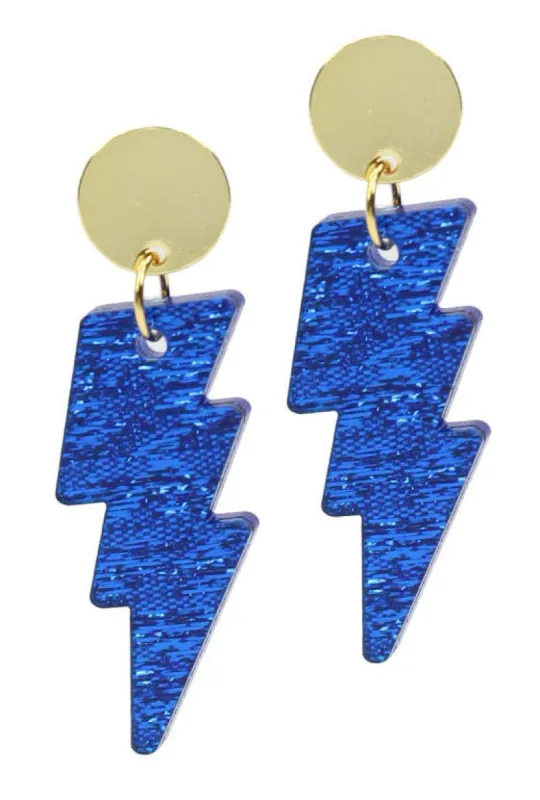 The Lightning Bolt Earring sold by Bourbon and Bowties