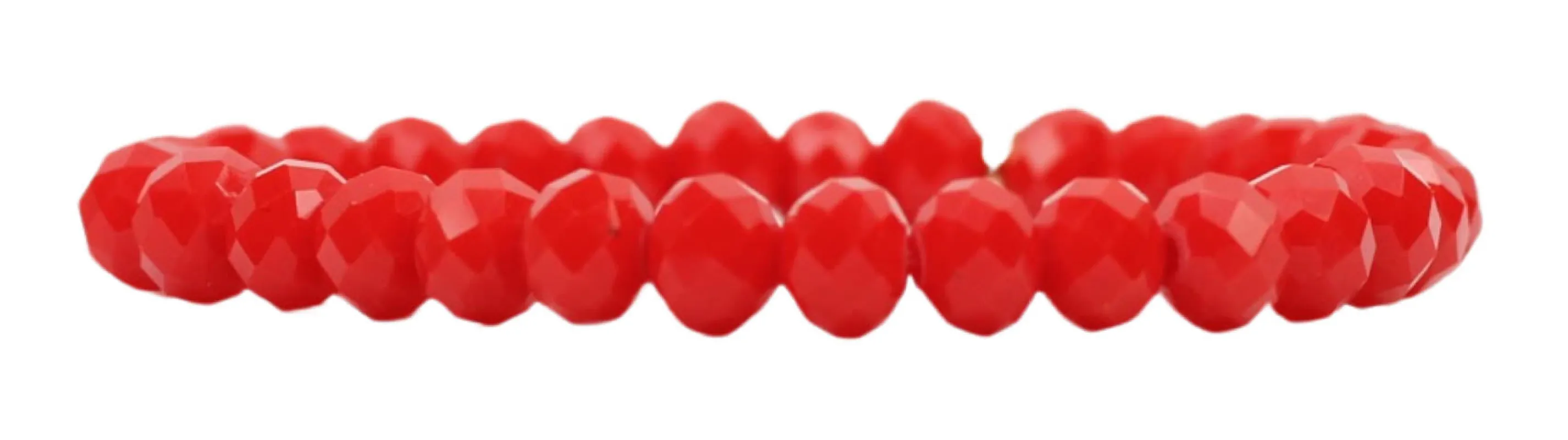 Stacker Stretch Bracelet - Bright Red sold by Bourbon and Bowties