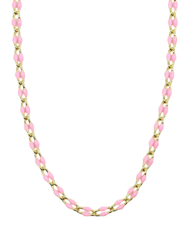 The Saylor Necklace - Pink sold by Bourbon and Bowties