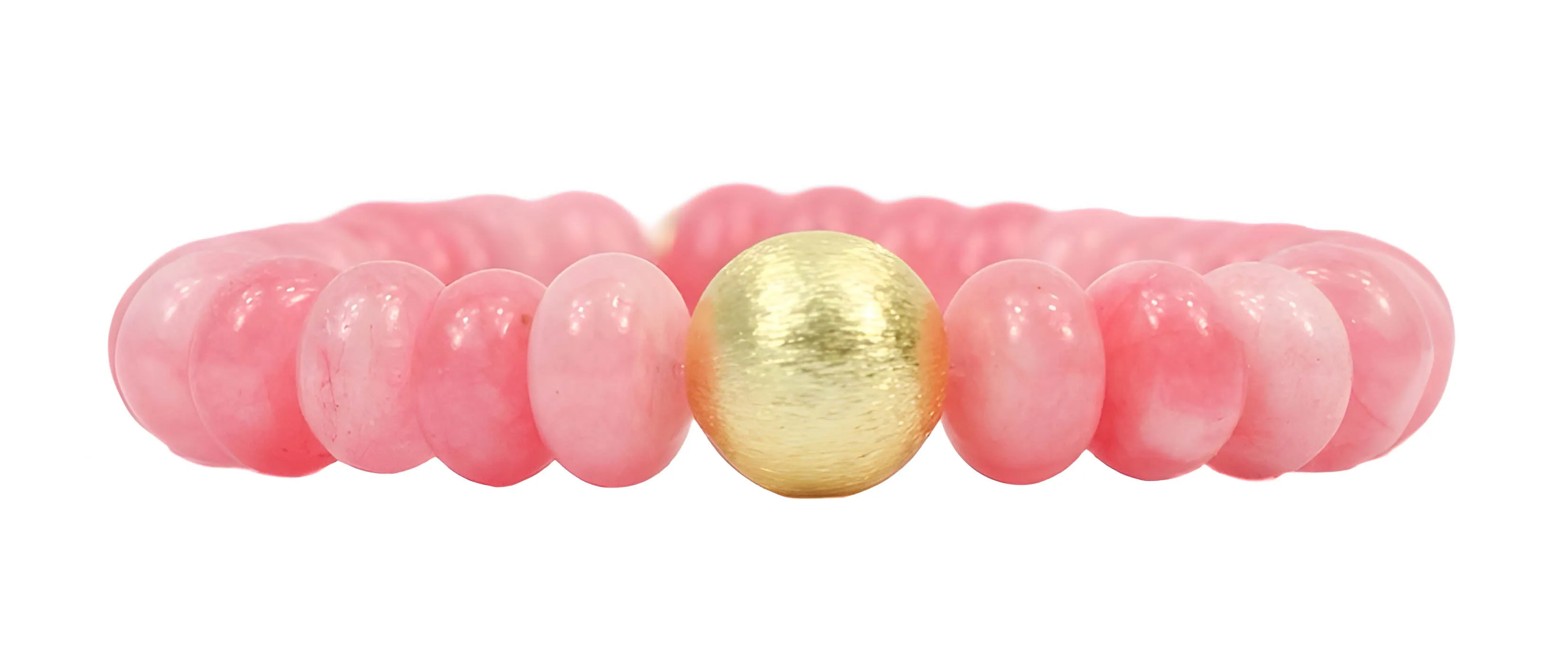 Kendley Stretch Bracelet - Strawberry Pink sold by Bourbon and Bowties