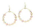 The Chloe Earring - Party Pink sold by Bourbon and Bowties