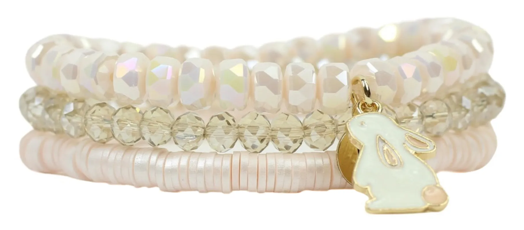 The Bunny Stretchy Stack sold by Bourbon and Bowties