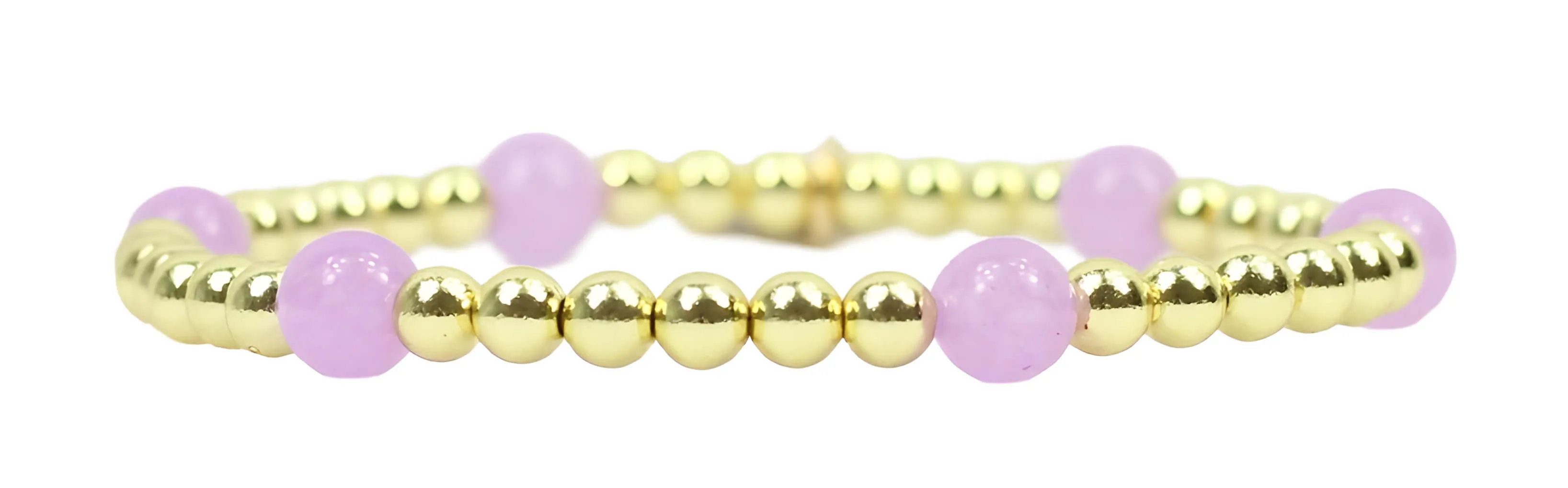Lexi Stretch Bracelet - Lilac sold by Bourbon and Bowties