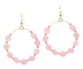 The Chloe Earring - Strawberry Pink sold by Bourbon and Bowties