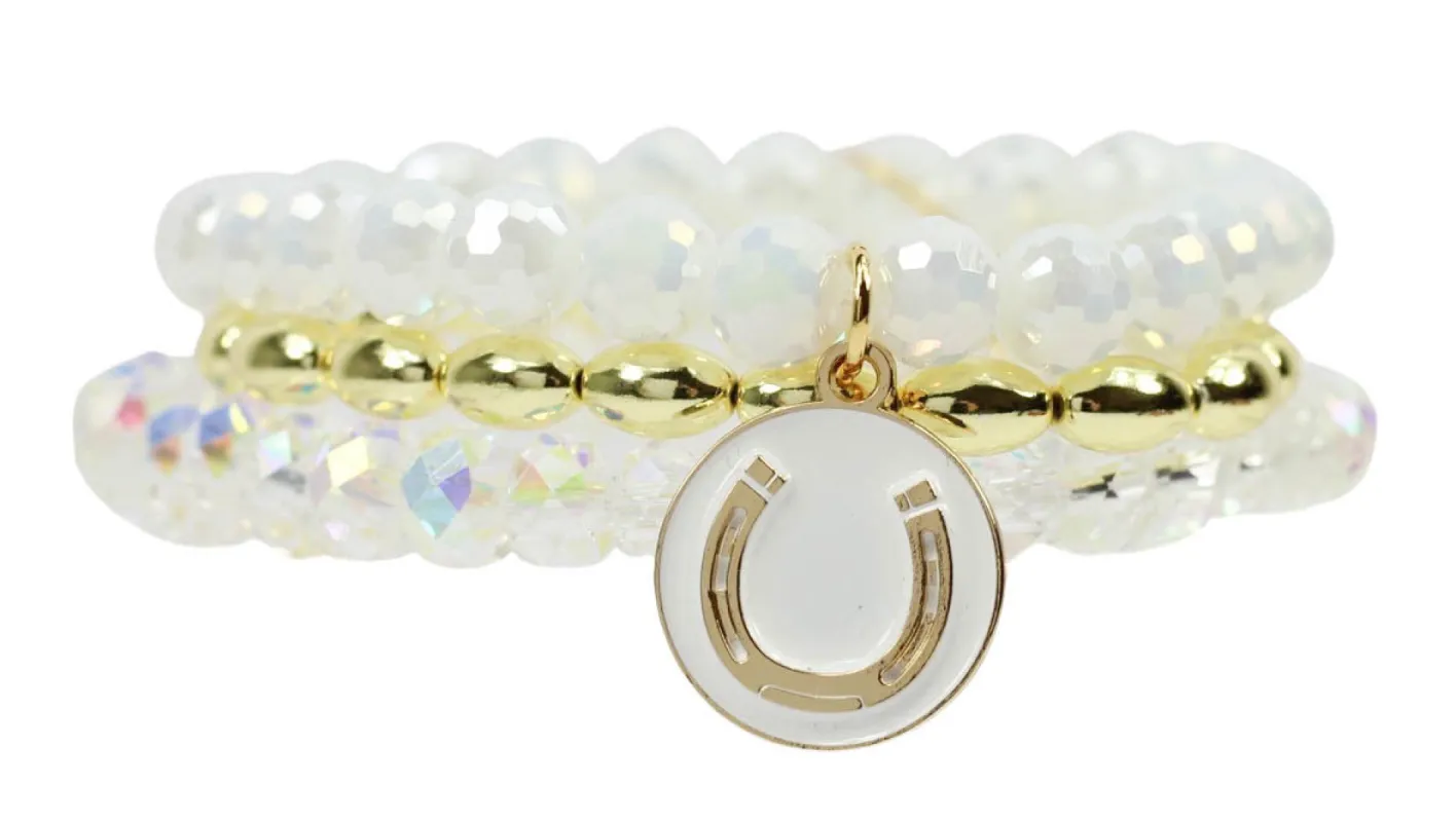 The  Horseshoe Stretchy Stack sold by Bourbon and Bowties