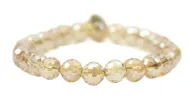 Stacker Stretch Bracelet - Gold Disco sold by Bourbon and Bowties