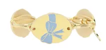 The Easter Egg Bangle Bracelet - Periwinkle Bow sold by Bourbon and Bowties