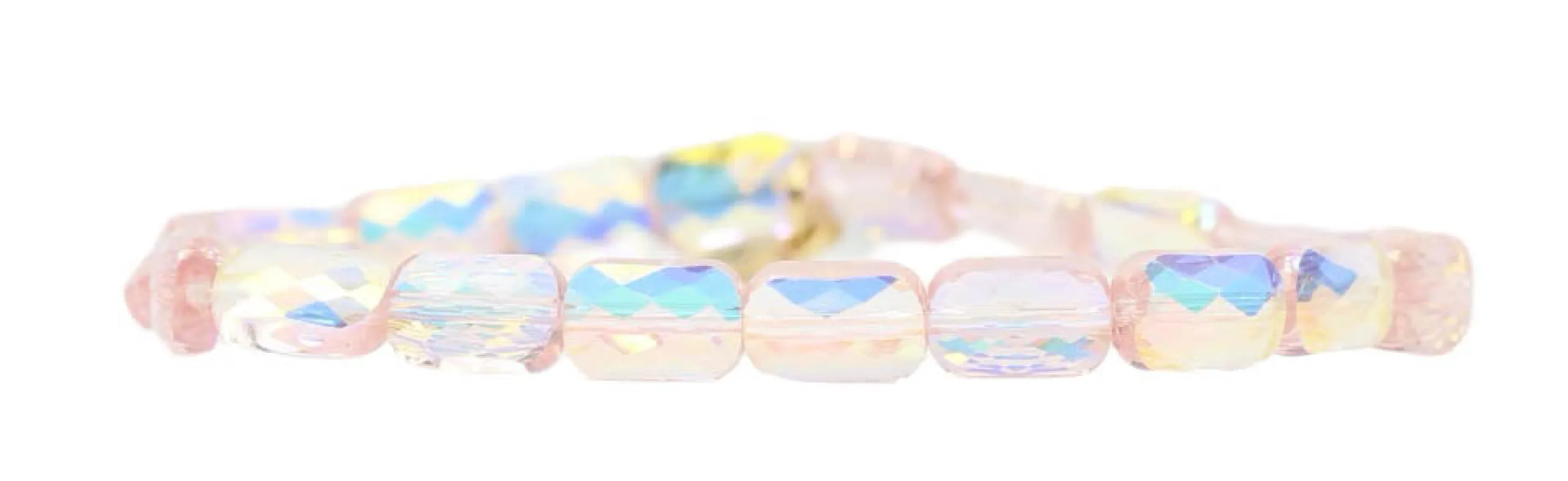 Stacker Stretch Bracelet - Bubblegum Sparkle sold by Bourbon and Bowties